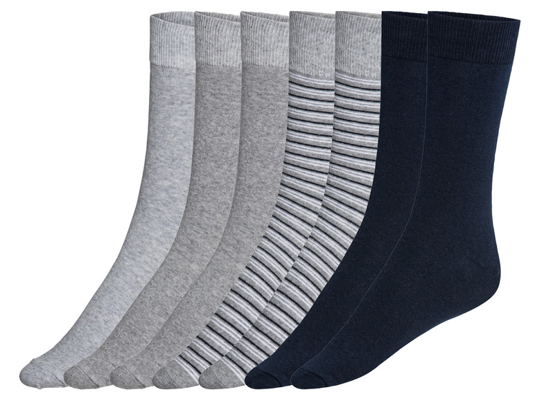 Gehe zu Vollbildansicht: LIVERGY® Herren Socken, 7 Paar, weicher, elastischer Rippbund - Bild 2