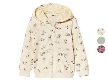 lupilu® Kinder Sweatjacke, mit Baumwolle