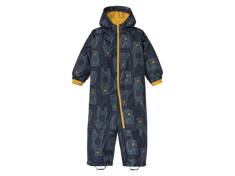 Gehe zu Vollbildansicht: lupilu® Baby Kleinkinder Schneeoverall mit Kapuze - Bild 3