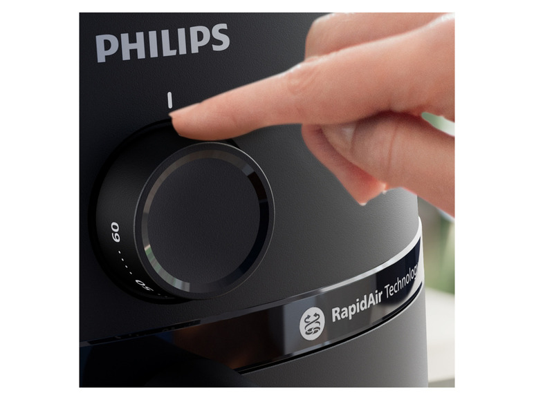 Gehe zu Vollbildansicht: PHILIPS Heißluftfritteuse »NA110/00«, mit RapidAir-Technologie - Bild 9