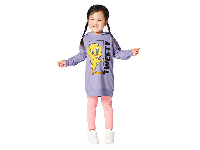 Gehe zu Vollbildansicht: Kleinkinder/Kinder Sweatkleid mit Kapuze - Bild 3