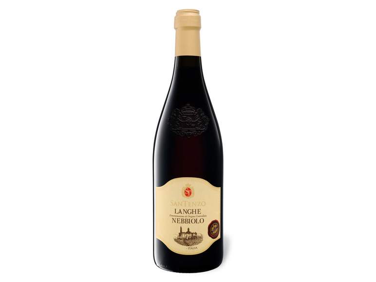 Rotwein San Tenzo 2020 Nebbiolo trocken, DOC Langhe