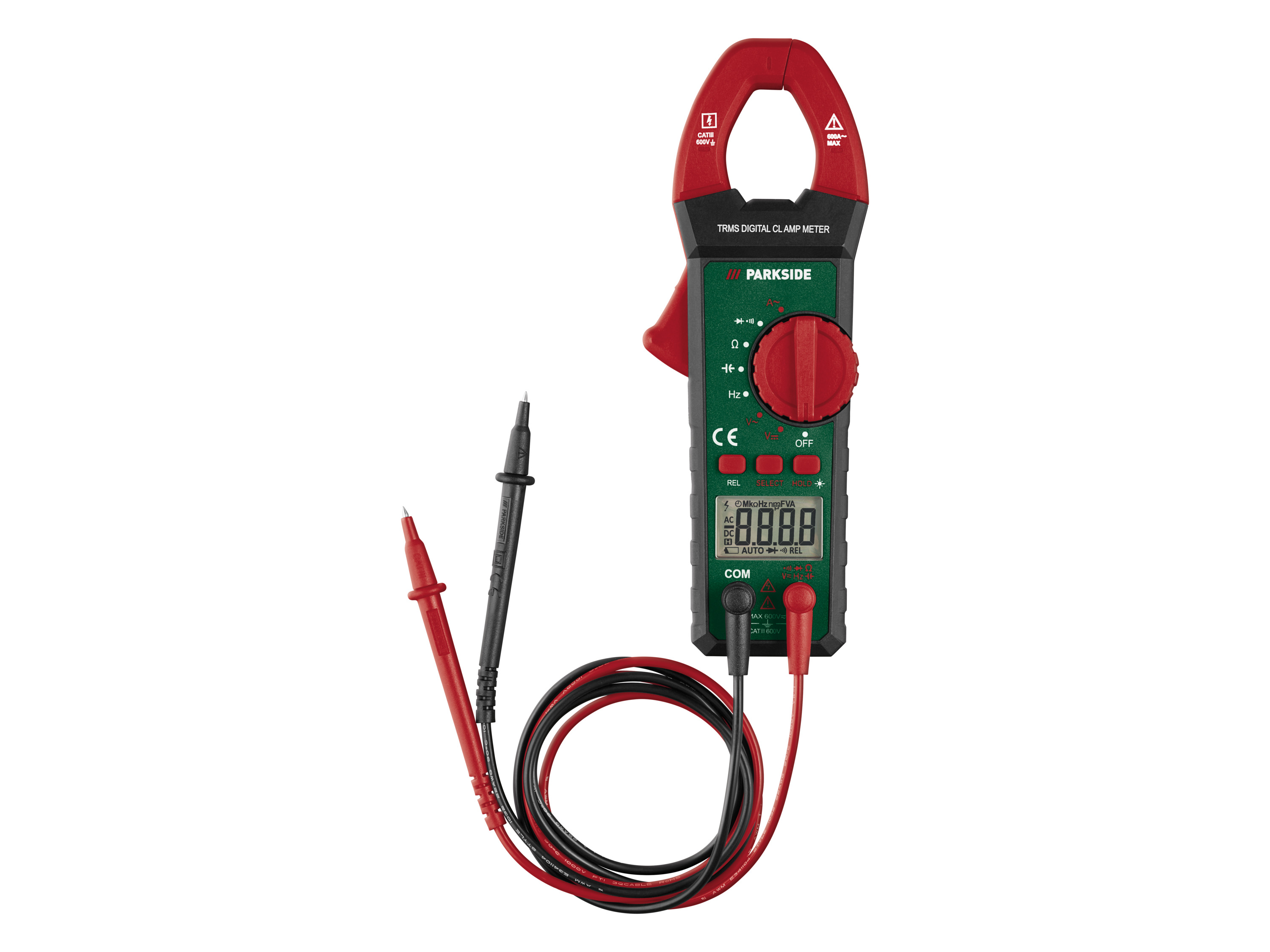 PARKSIDE® Zangen-Multimeter PZM 2 B4 / Stift-Multimeter PSM 2 B4 (Zangen-Multimeter)