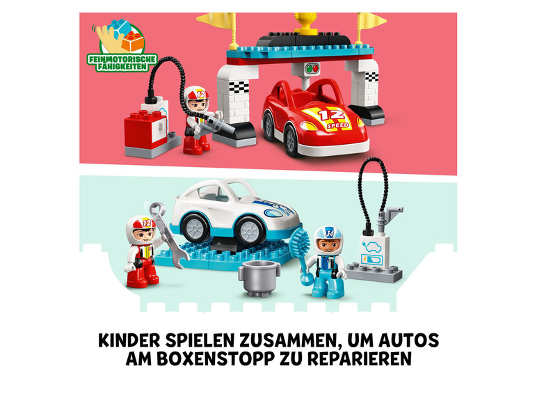 Gehe zu Vollbildansicht: LEGO® DUPLO® 10947 »Rennwagen« - Bild 8