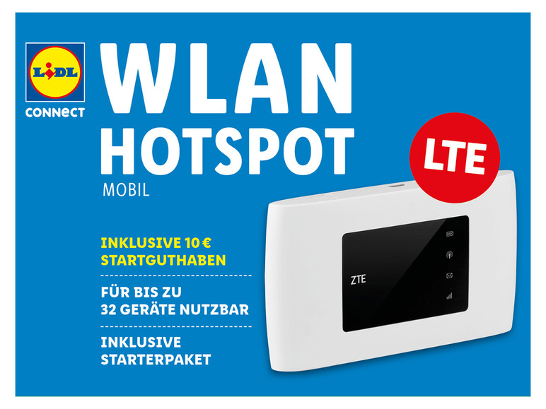 Connect Lidl WLAN-Hotspot