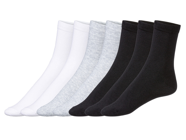 Gehe zu Vollbildansicht: esmara® Damen Socken, 7 Paar, mit Bio-Baumwolle - Bild 6