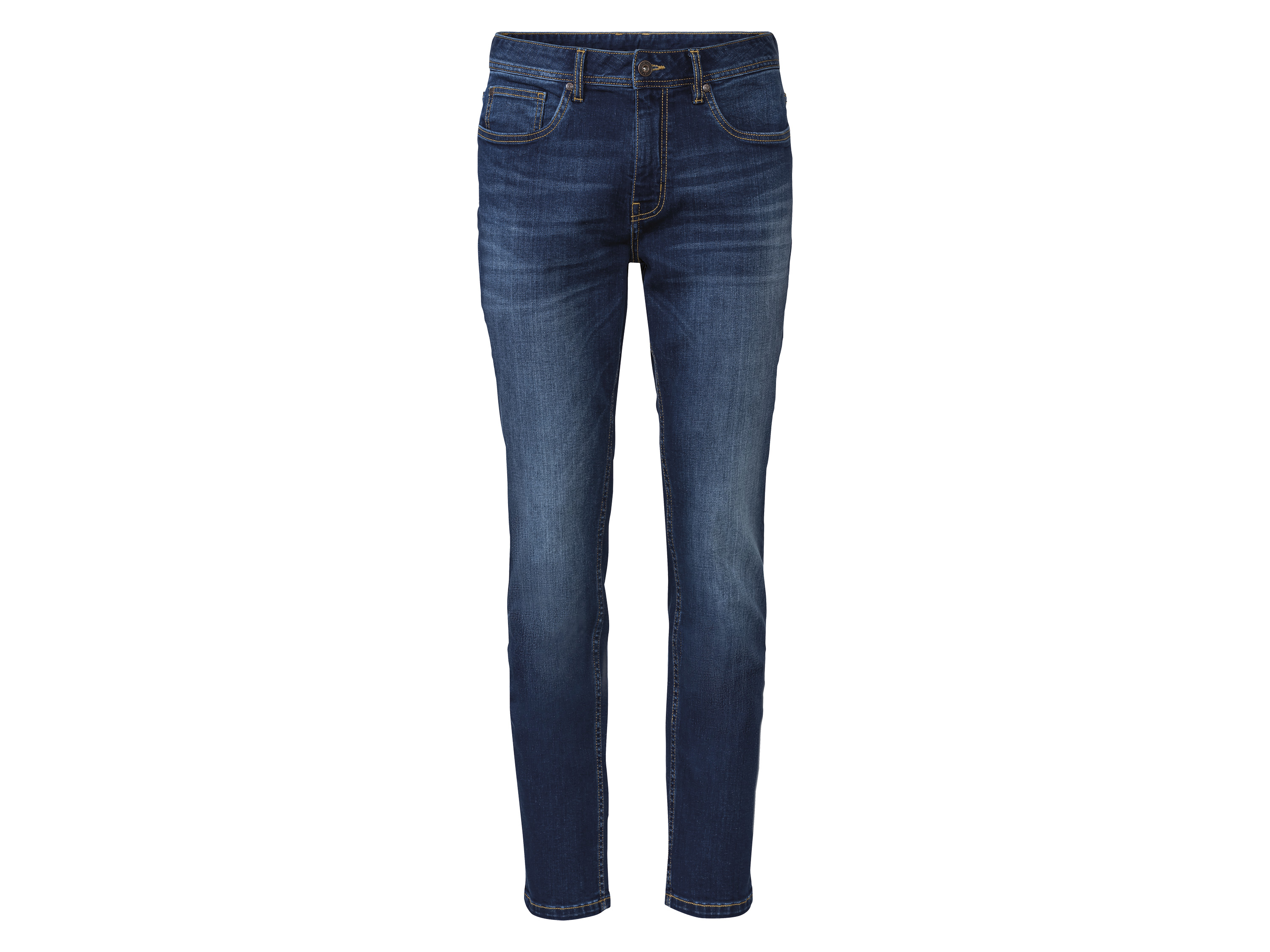 LIVERGY® Herren Jeans Slim Fit (48 (32/32), blau) 48 (32/32)