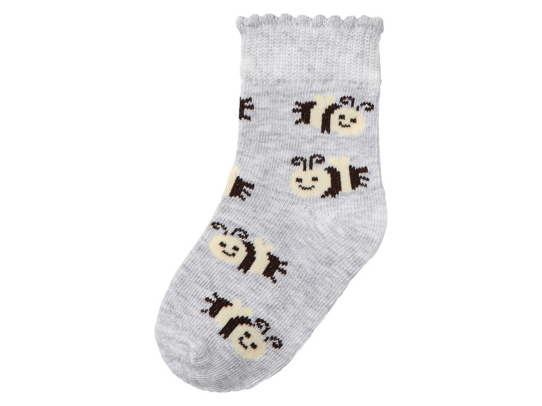 Gehe zu Vollbildansicht: lupilu® Baby Socken, 5 Paar, mit Bio-Baumwolle - Bild 9