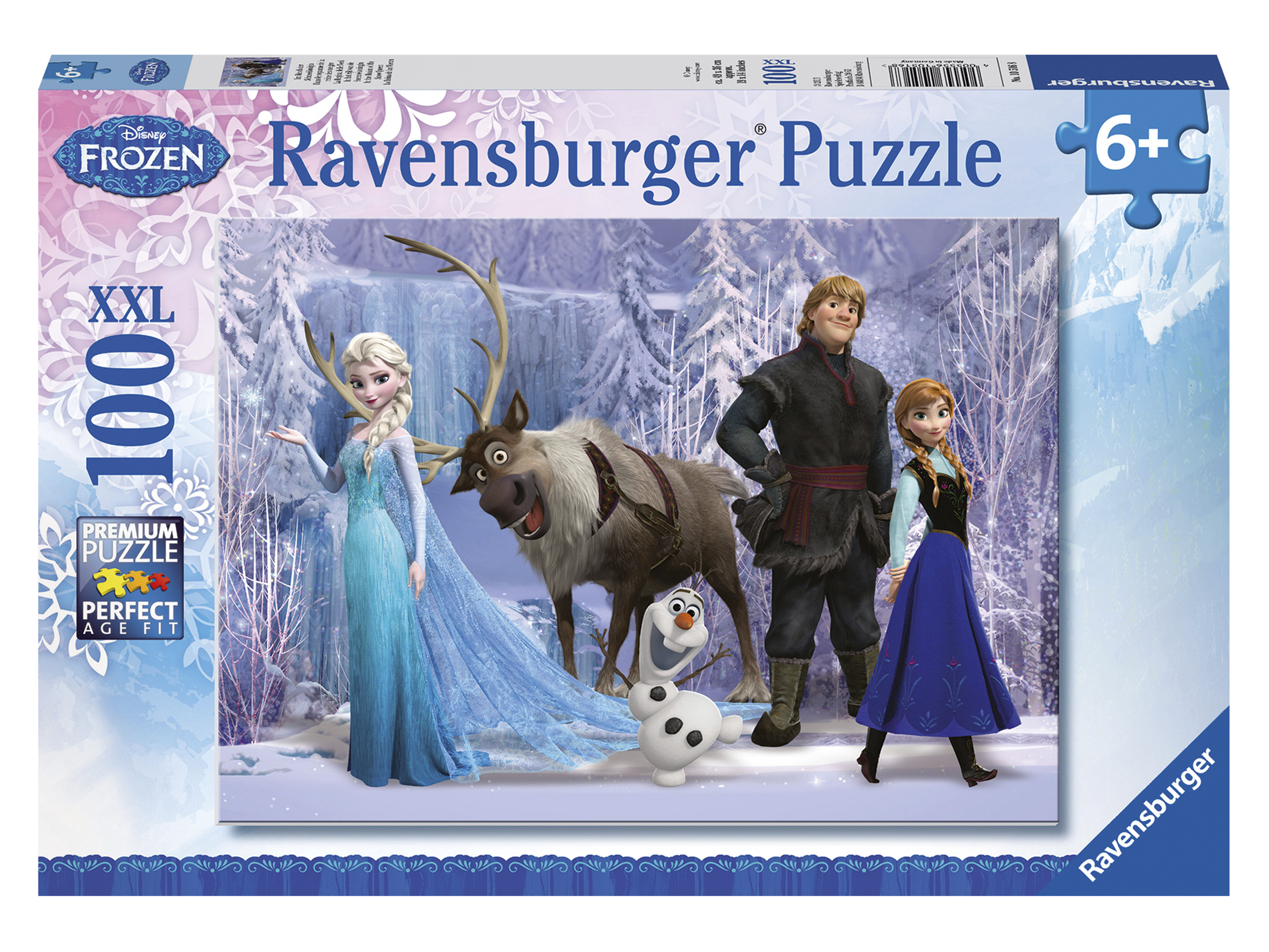 Ravensburger XXL-Kinderpuzzle »Im Reich der Schneekönigin«, 100 Teile