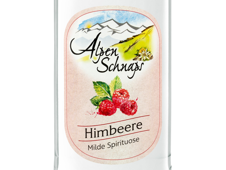 Alpenschnaps Steinbeisser Vol 35% Himbeere