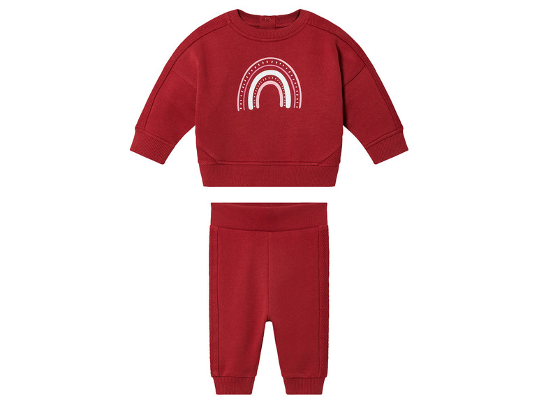 Gehe zu Vollbildansicht: lupilu® Baby Jogginganzug, 2-teilig, aus reiner Bio-Baumwolle - Bild 9