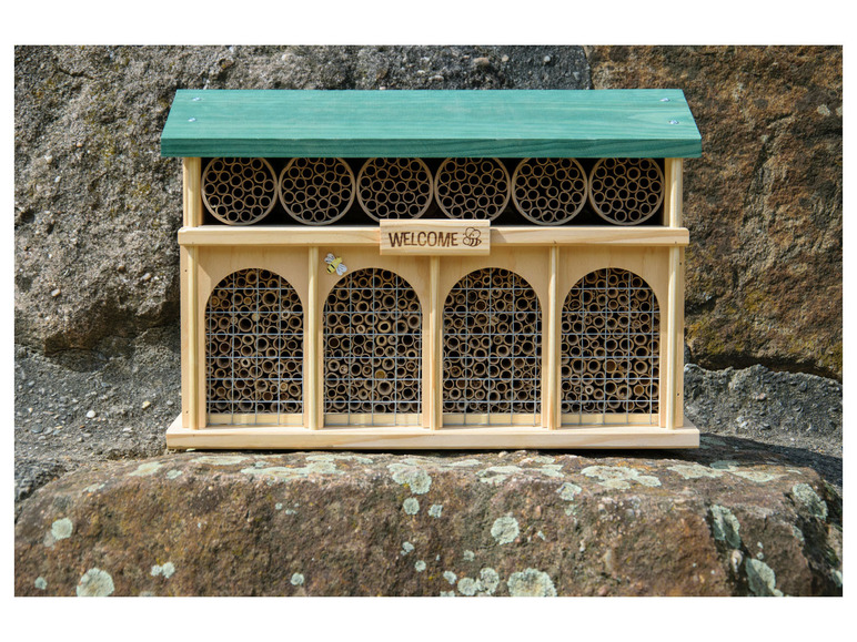 dobar Insektenhotel »Dublin«, L 44 13,5 B H cm, 30 Holz x aus x