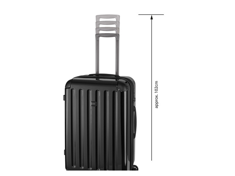 Gehe zu Vollbildansicht: TOPMOVE® Trolley-Reisekoffer, Hardcase, 63 l - Bild 7