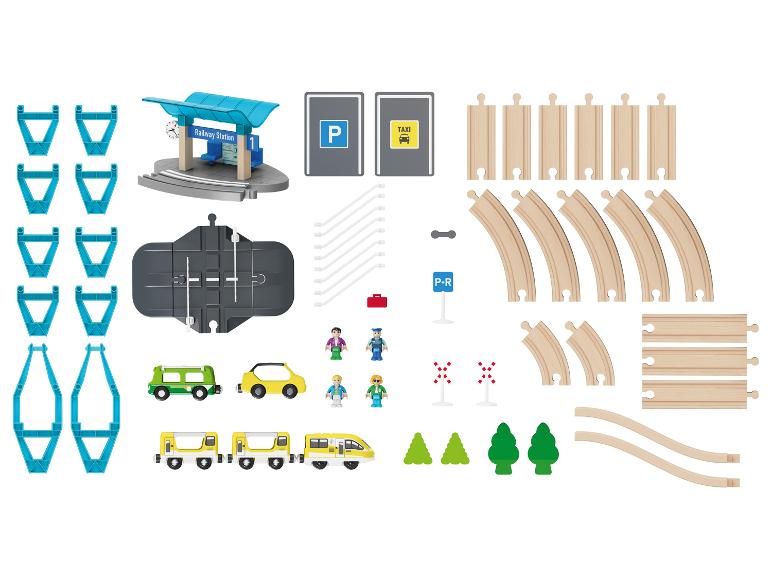 Gehe zu Vollbildansicht: Playtive Eisenbahn-Set »Dschungel / Passagierzug«, Streckenlänge max. 2,8 m - Bild 15