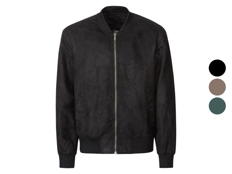 LIVERGY® Herren Blouson in Wildlederoptik