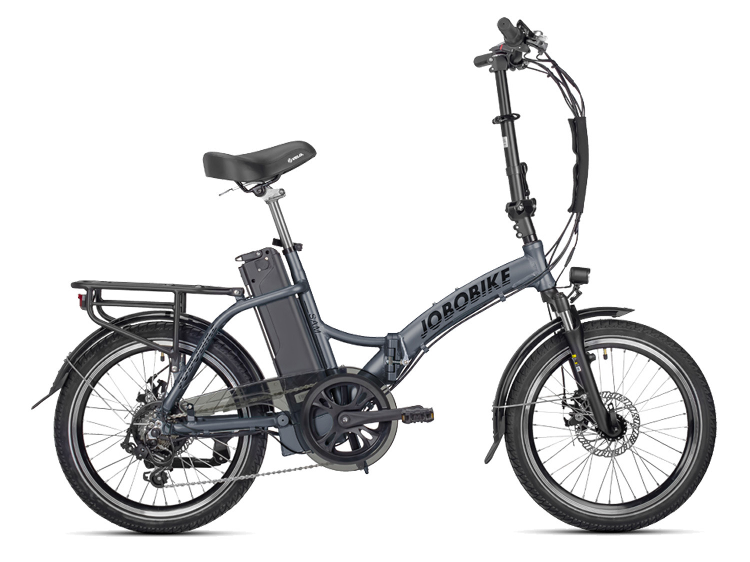JOBOBIKE E-Bike »Sam«, Komfortsattel, 20 LIDL Zoll 