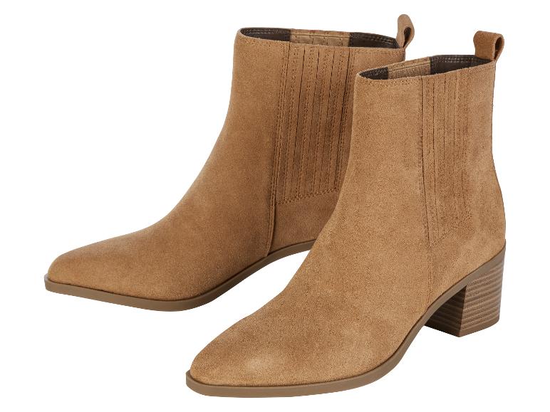 Gehe zu Vollbildansicht: esmara® Damen Lederstiefeletten im Chelsea-Design - Bild 2