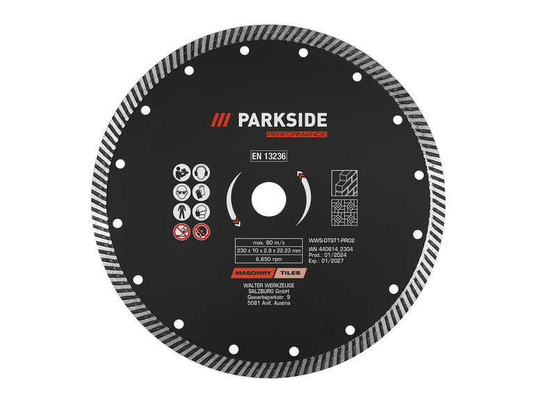 Gehe zu Vollbildansicht: PARKSIDE PERFORMANCE® Trennscheiben / Schruppscheiben, Ø 230 mm - Bild 6