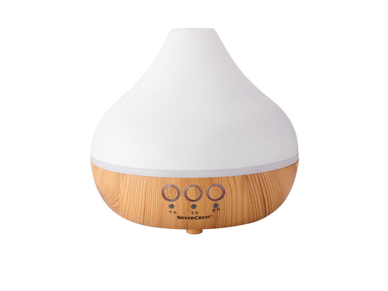 Gehe zu Vollbildansicht: SILVERCREST® Ultraschall Aroma Diffuser, aus Holz - Bild 1