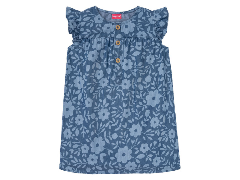 Gehe zu Vollbildansicht: lupilu® Kleinkinder Mädchen Kleid, aus reiner Baumwolle - Bild 6