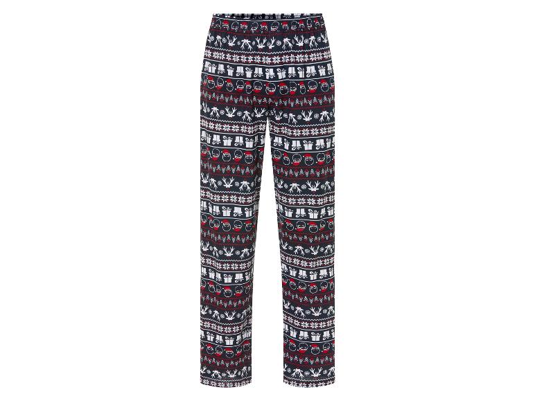 Gehe zu Vollbildansicht: LIVERGY® Herren Pyjama mit weihnachtlichem Motiv - Bild 5