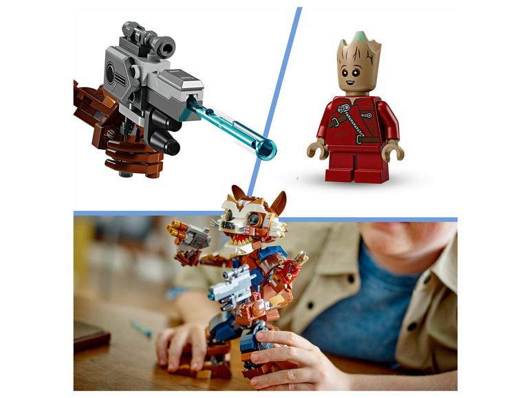 Gehe zu Vollbildansicht: LEGO® Marvel Super Heroes 76282 »Rocket & Baby Groot« - Bild 3