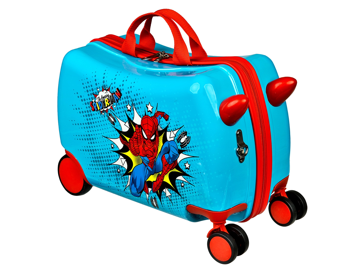 Undercover »Spiderman« Polycarbonat Ride-on Trolley, Koffer