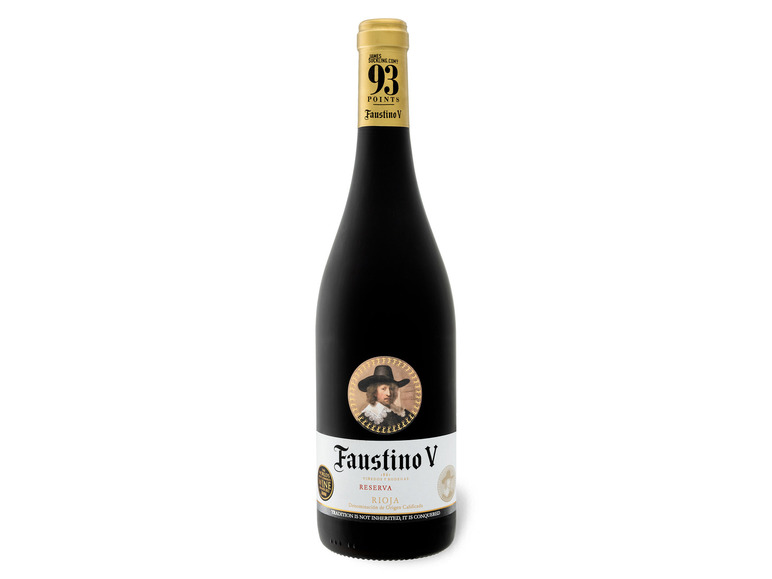 Faustino V 2017 Reserva DOCA Rioja trocken, Rotwein