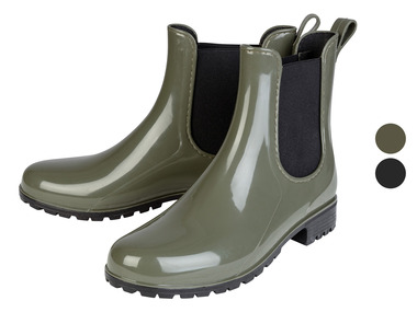 esmara® Damen Regenstiefelette im Chelsea-Boot-Style