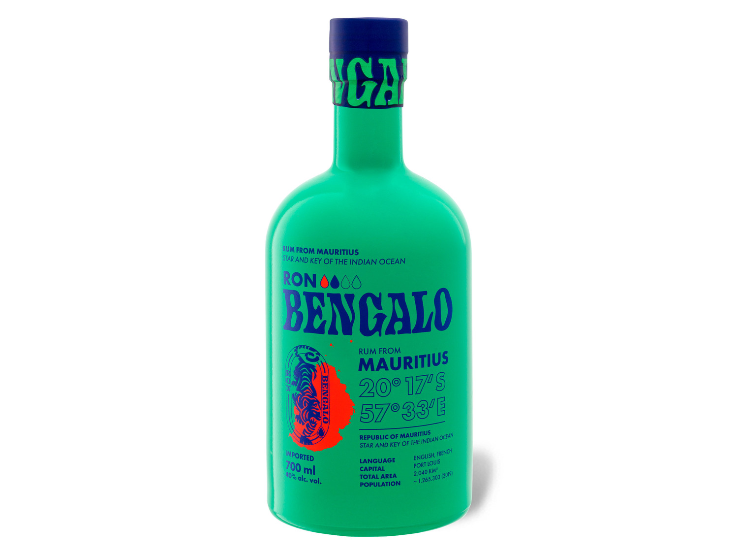 Ron Bengalo Mauritius kaufen 40% online LIDL | Rum Vol