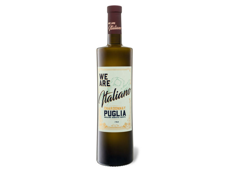 We are Italiano Chardonnay Puglia Weißwein trocken, IGP 2021