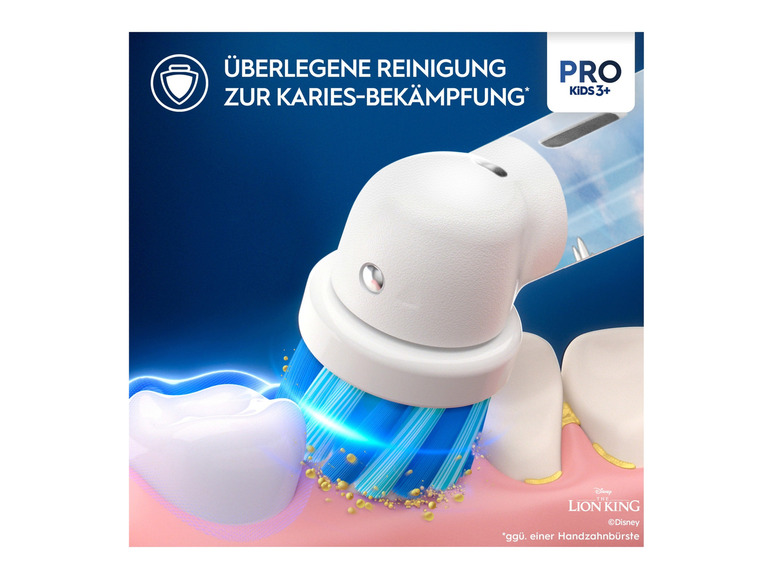 Gehe zu Vollbildansicht: Oral-B Aufsteckbürsten »König der Löwen«, für elektrische Zahnbürsten - Bild 5