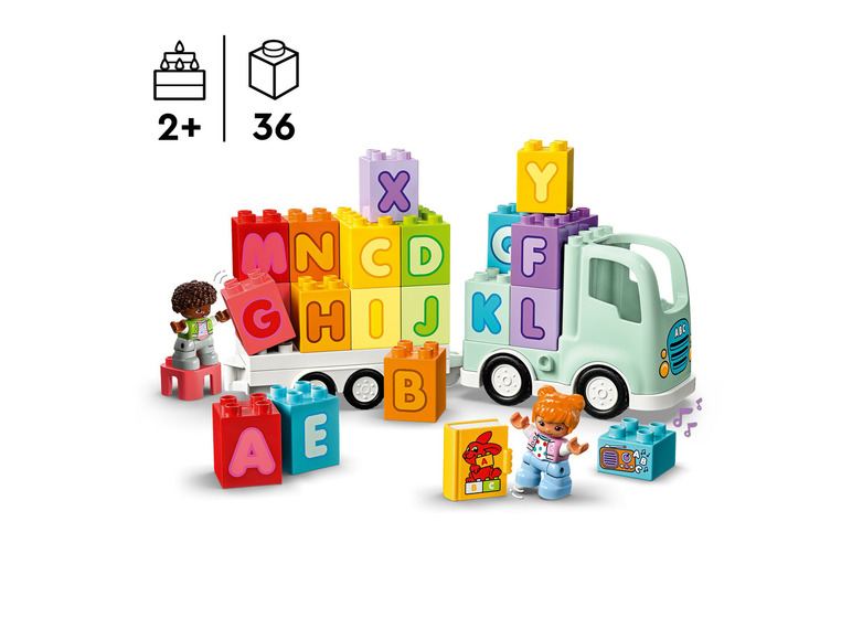 Gehe zu Vollbildansicht: LEGO® DUPLO® 10421 »ABC-Lastwagen« - Bild 8