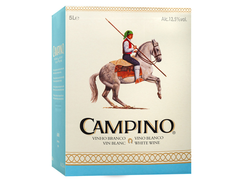 5,0-l-Bag-in-Box Branco Vinho Campino Weißwein trocken,