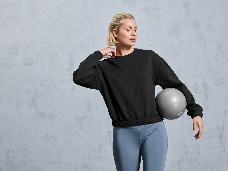 Gehe zu Vollbildansicht: CRIVIT Damen Sweatpullover mit HeiQ Mint Technologie - Bild 3