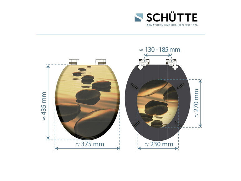 Gehe zu Vollbildansicht: Schütte WC Sitz, aus MDF, mit Absenkautomatik - Bild 15