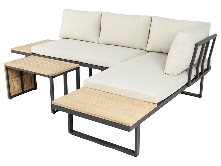 Gehe zu Vollbildansicht: bellavista - Home & Garden® Eck-Lounge »Cella«, 3-teilig - Bild 2