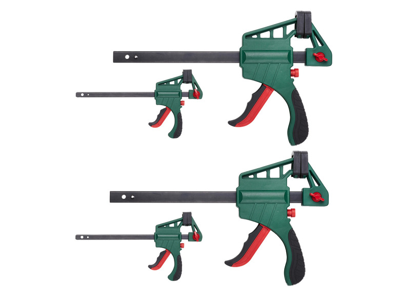 Gehe zu Vollbildansicht: PARKSIDE® Schnellspannzwingen-Set, ergonomische Griffe - Bild 4