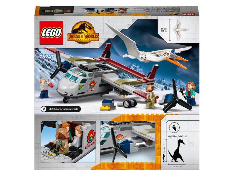 LEGO® Jurassic World™ 76947 »Quetzalcoatlus: Flugzeug-Überfall«