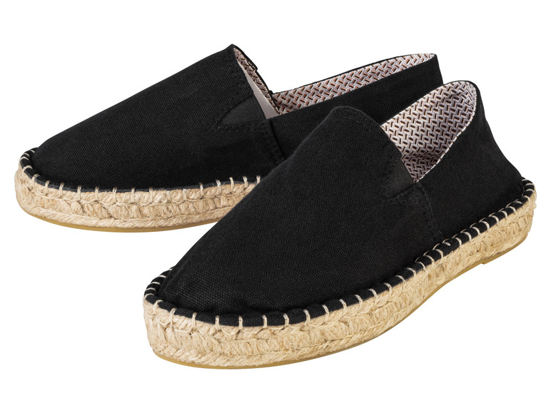 Gehe zu Vollbildansicht: esmara® Damen Espadrilles, hoher Baumwollanteil - Bild 8