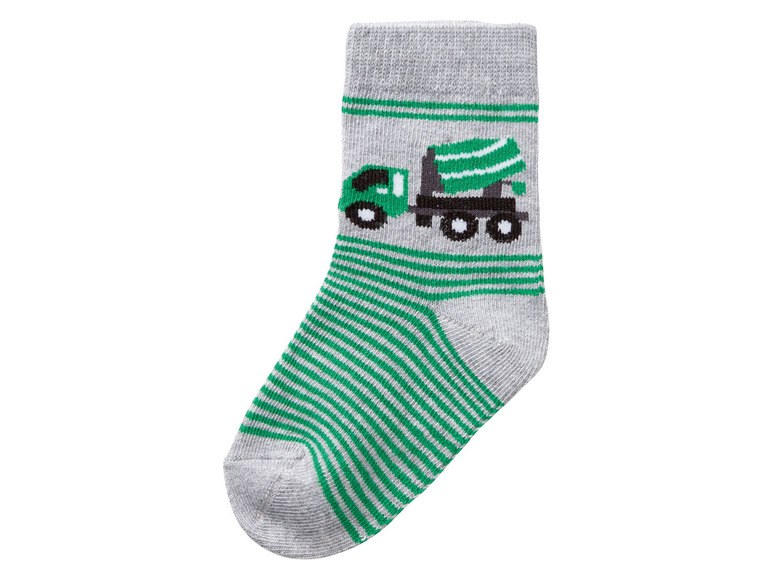 Gehe zu Vollbildansicht: lupilu® Kleinkinder Jungen Socken, 5 Paar, mit Bio-Baumwolle - Bild 11