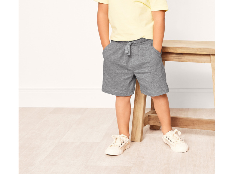 Gehe zu Vollbildansicht: lupilu® Kleinkinder Shorts, 2 Stück, mit Baumwolle - Bild 10
