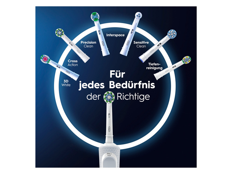 Gehe zu Vollbildansicht: Oral-B Zahnbürste »Vitality 100«, mit runder 2-in-1 Technologie - Bild 8