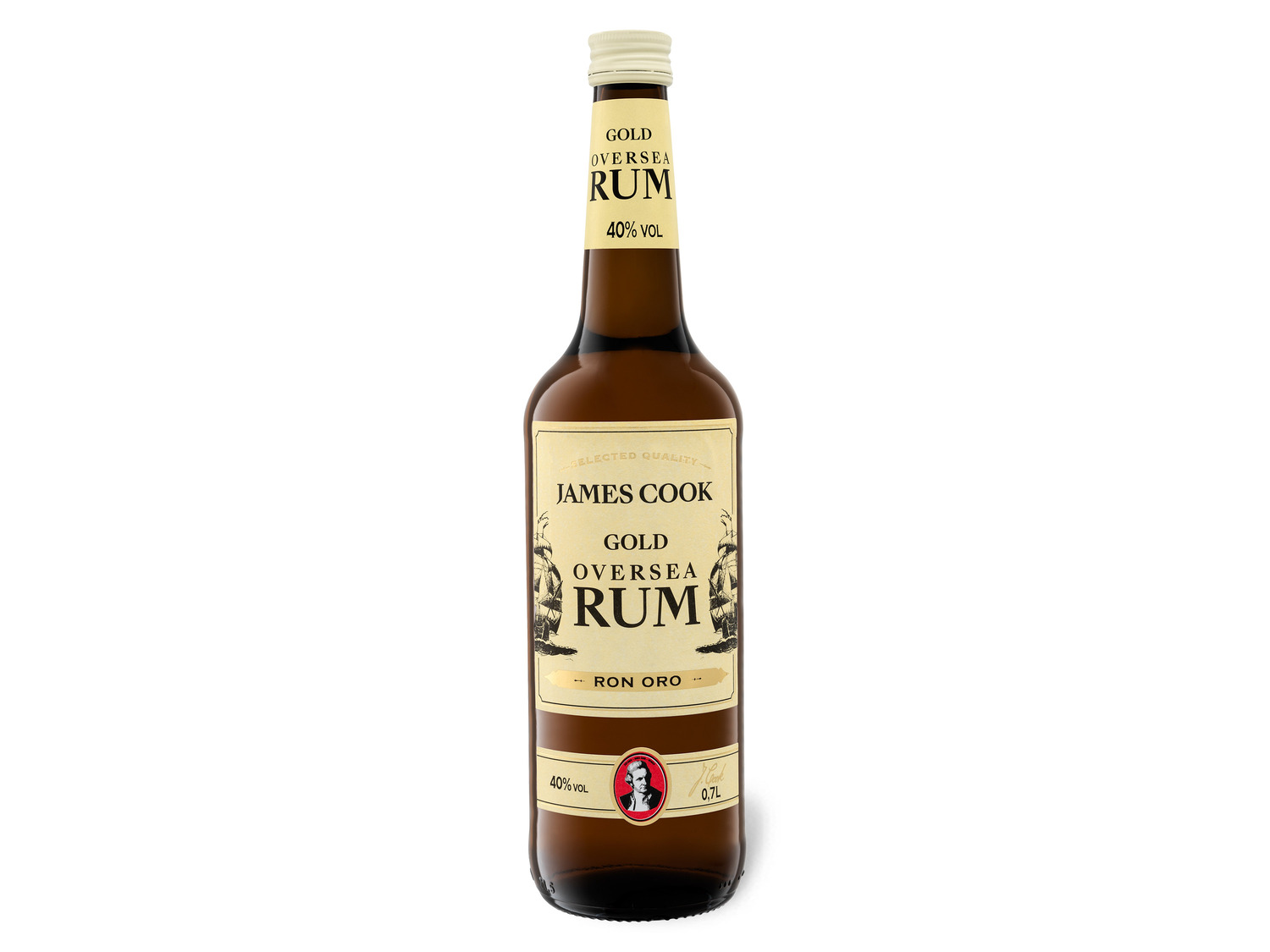 JAMES COOK Übersee Rum | LIDL online kaufen Vol 40