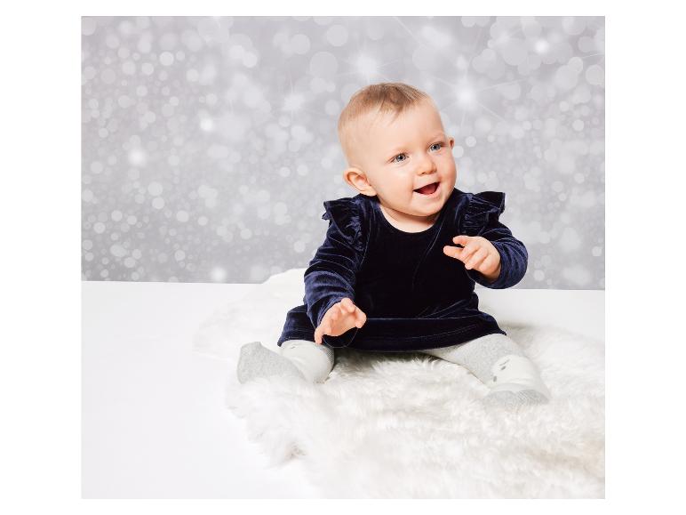 Gehe zu Vollbildansicht: lupilu® Baby Kleid, mit weicher Velours-Qualität - Bild 11