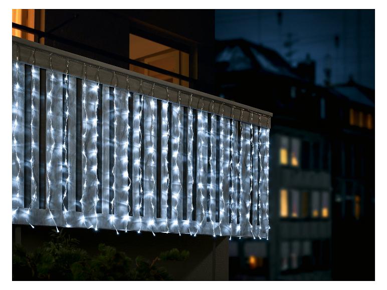 Gehe zu Vollbildansicht: LIVARNO home LED-Lichtervorhang, mit 8 Funktionen - Bild 4