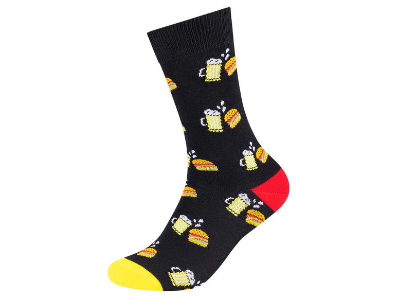 Gehe zu Vollbildansicht: Fun Socks Socken, 3 Paar, mit Geschenkbox - Bild 14