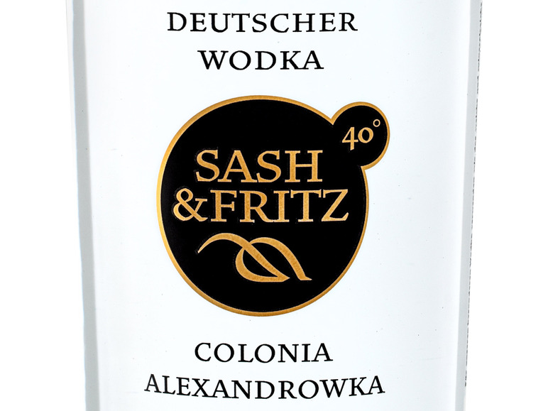 Sash & Fritz Colonia Alexandrowka Deutscher Wodka 40% Vol