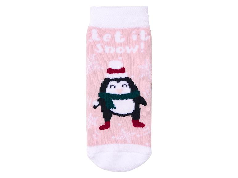 Gehe zu Vollbildansicht: lupilu® Kleinkinder Thermosocken, 2 Paar, mit Silikonnoppen - Bild 11