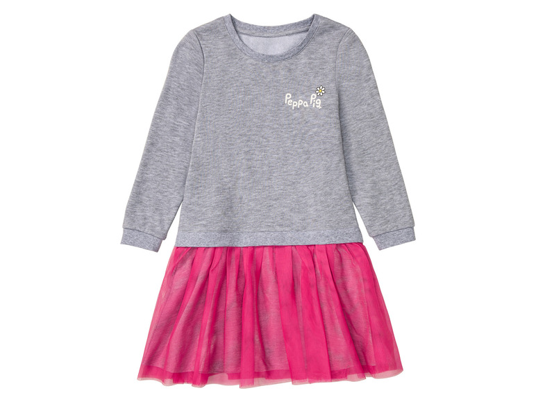 Gehe zu Vollbildansicht: Kleinkinder/Kinder Sweatkleid mit Tüllrock - Bild 9